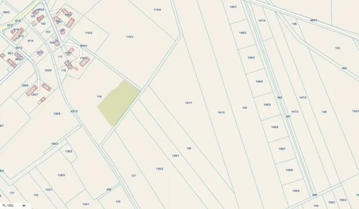 Działka rolna Siedliska