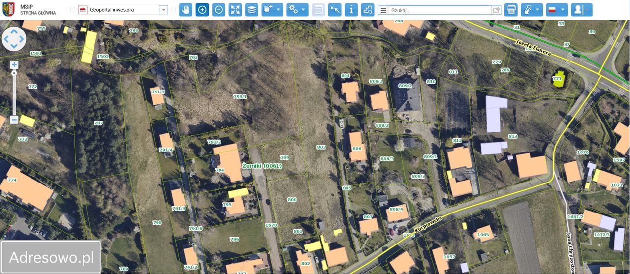 Działka budowlana Gliwice Żerniki, ul. Kurpiowska. Zdjęcie 2