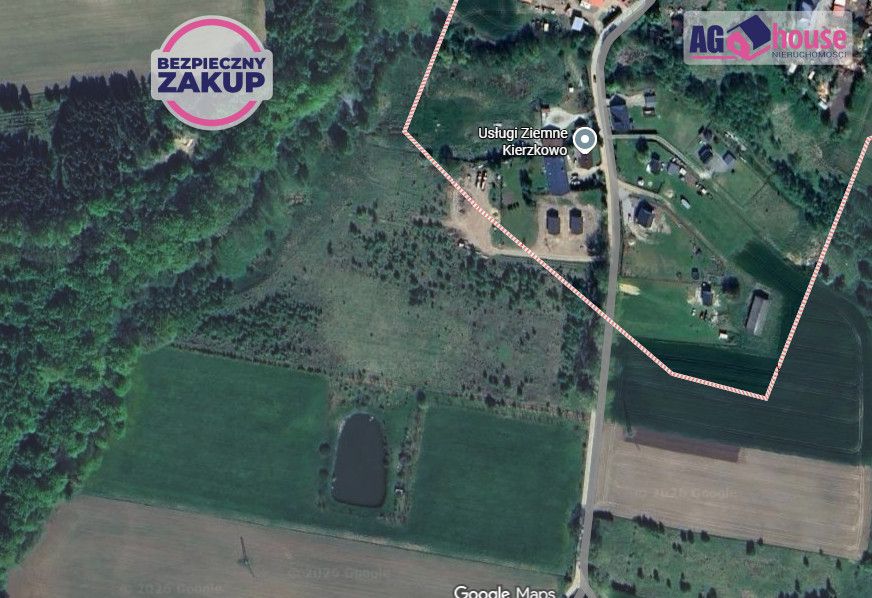 Działka budowlana Kierzkowo. Zdjęcie 3