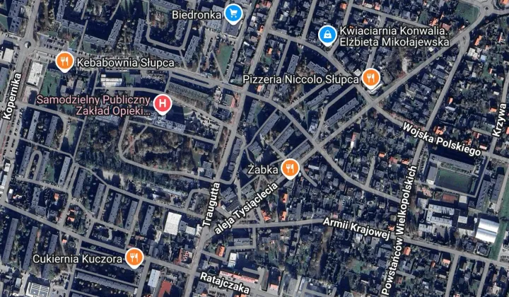 Mieszkanie 3-pokojowe Słupca Centrum, ul. Romualda Traugutta