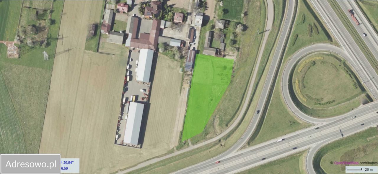 Działka inwestycyjna Lublin, ul. Mełgiewska