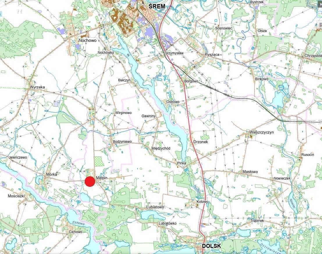 Działka budowlana Mełpin. Zdjęcie 4