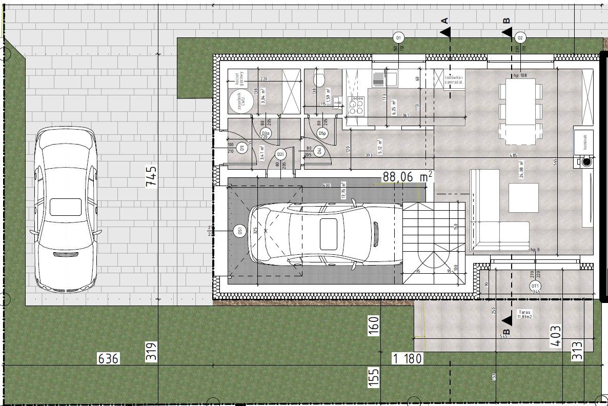 bliźniak, 4 pokoje Rydułtowy Karol, ul. Strzelców Bytomskich. Zdjęcie 2