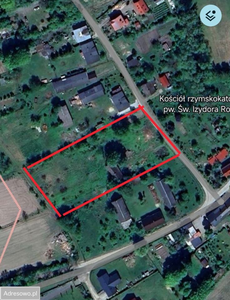 Działka budowlana Świetlino