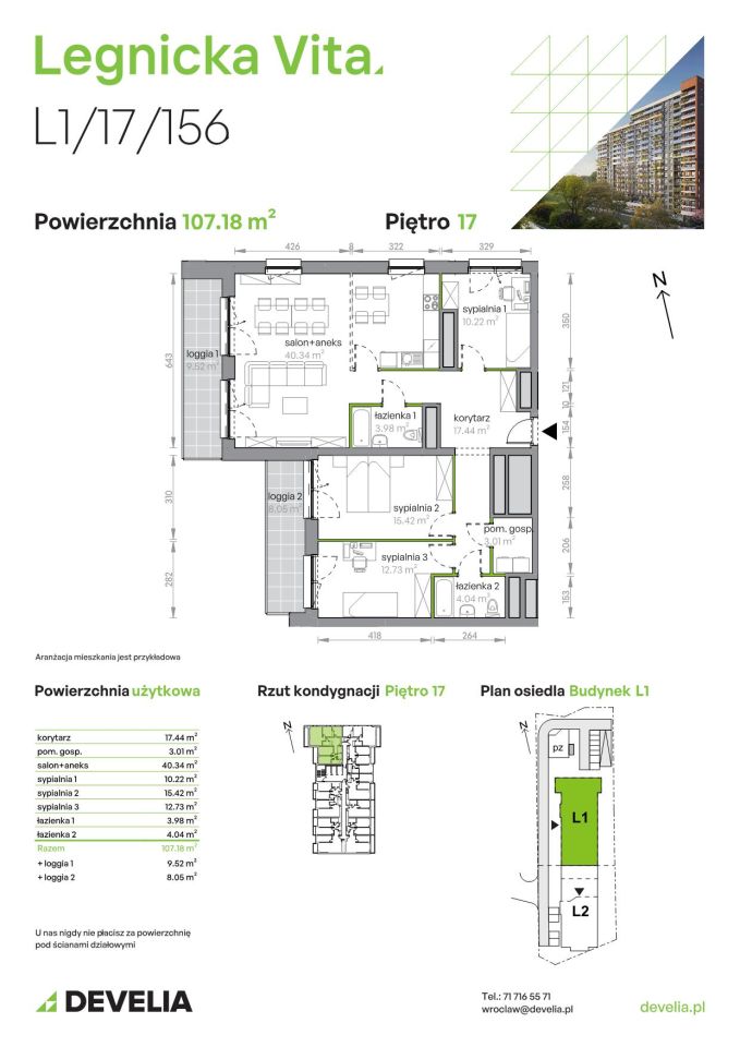 Mieszkanie 4-pokojowe Wrocław Popowice, ul. Legnicka. Zdjęcie 8
