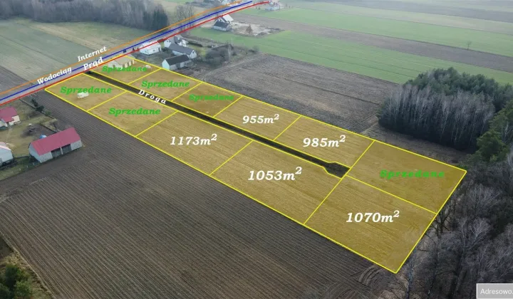 Działka budowlana Stare Szyjki