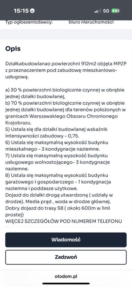 Działka budowlana Kobyłka, ul. Piastowska. Zdjęcie 2