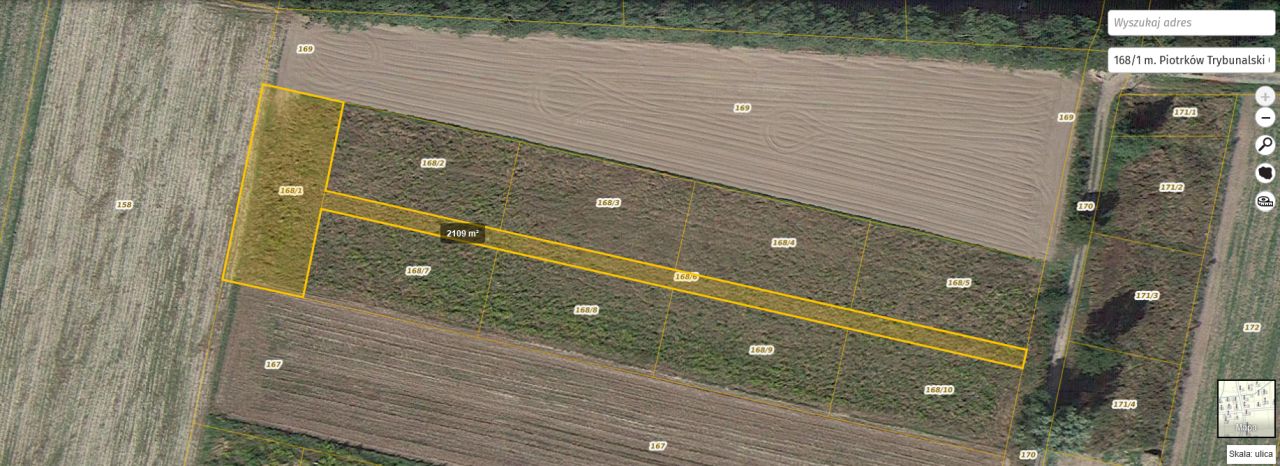 Działka rolno-budowlana Piotrków Trybunalski Belzatka, ul. Dworska. Zdjęcie 2