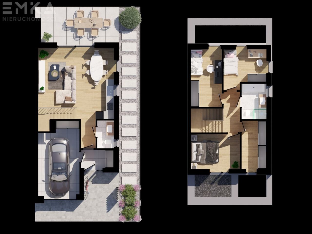 bliźniak, 4 pokoje Łochowo, ul. Sosnowa. Zdjęcie 13