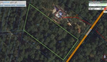 Działka leśna Osiedle Wilga, ul. Sarenek