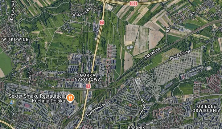 Mieszkanie 2-pokojowe Kraków Prądnik Biały, ul. abp. Zygmunta Szczęsnego Felińskiego