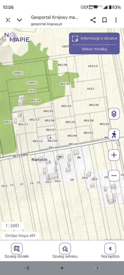 Działka budowlana Mrozy. Zdjęcie 8