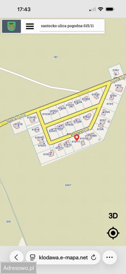 Działka budowlana Santocko, ul. Pogodn. Zdjęcie 3