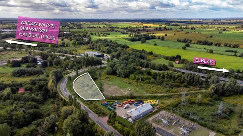 Działka Elbląg, ul. Radomska