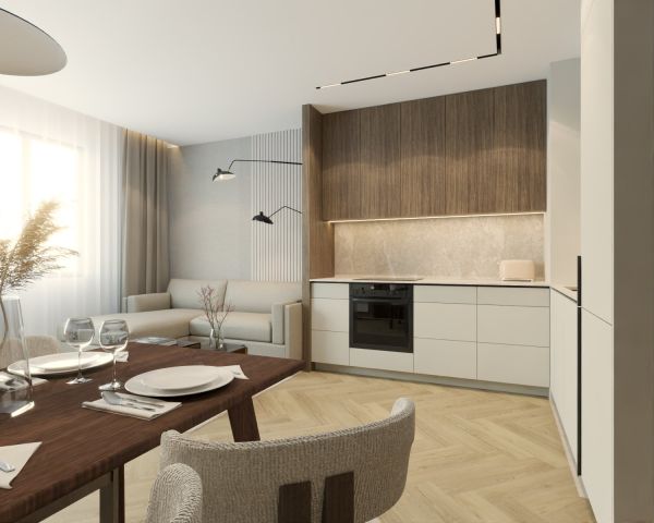 Mieszkanie 3-pokojowe Kraków Podgórze Duchackie, ul. Walerego Sławka. Zdjęcie 3