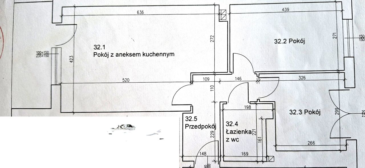 Mieszkanie 3-pokojowe Bydgoszcz Fordon, ul. Pawła Edmunda Strzeleckiego. Zdjęcie 1