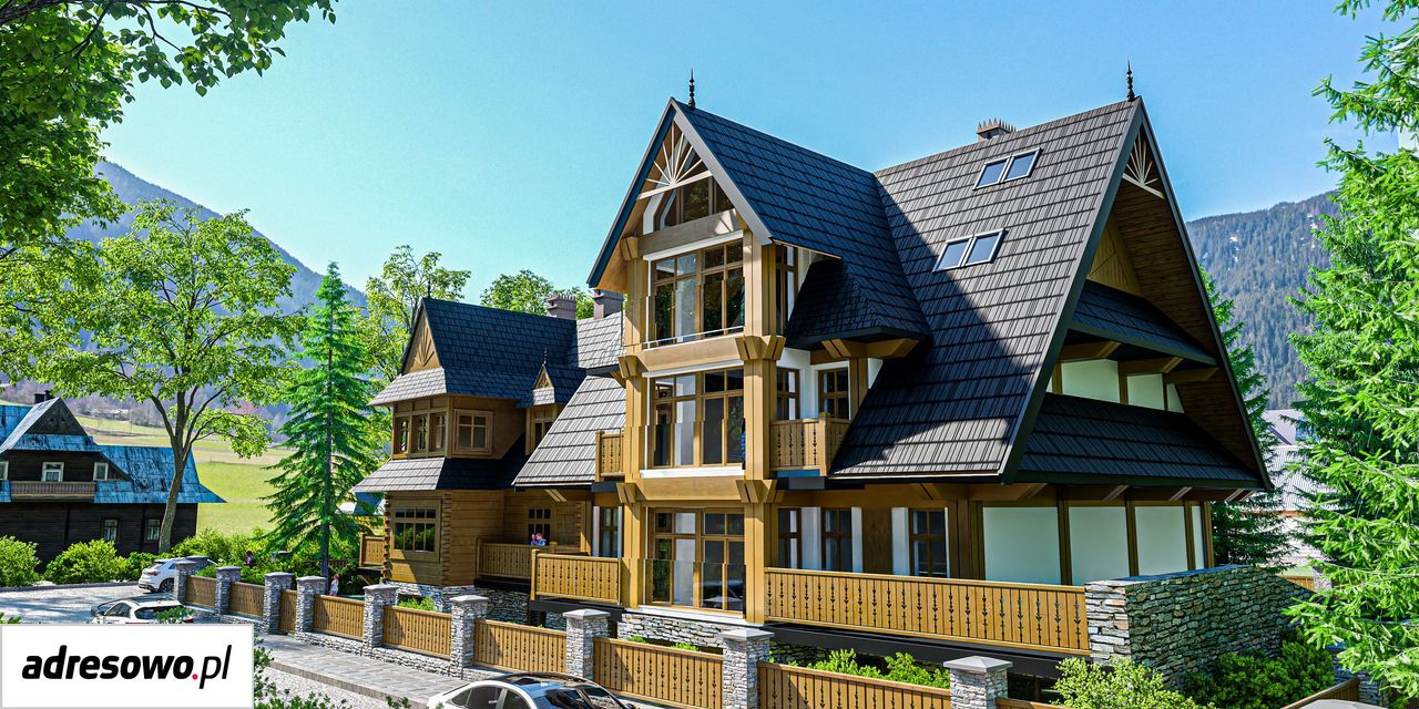 dom wolnostojący, 7 pokoi Zakopane Centrum, os. Szymony. Zdjęcie 6