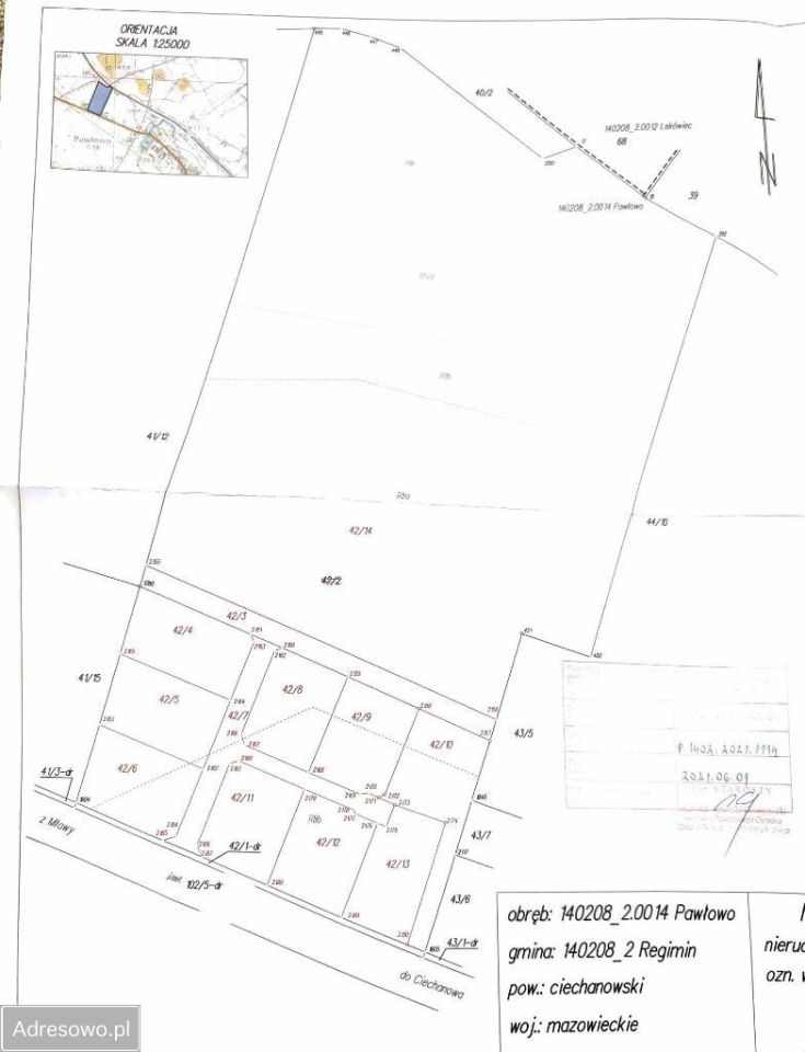 Działka budowlana Pawłowo. Zdjęcie 6
