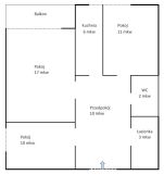 Mieszkanie 3-pokojowe Warszawa Praga-Południe. Zdjęcie 1