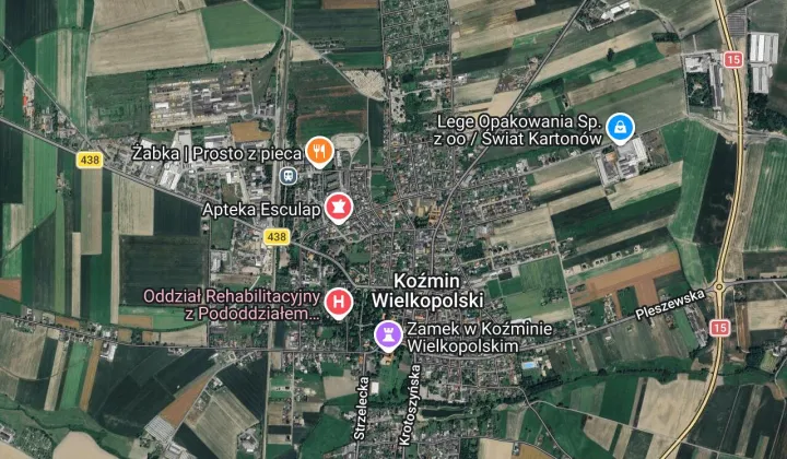 Działka budowlana Koźmin Wielkopolski, ul. Bernardyńska