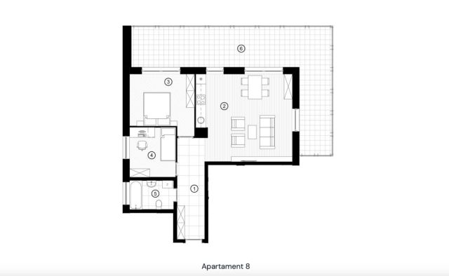 Mieszkanie 3-pokojowe Kraków, ul. Anny Libera. Zdjęcie 13