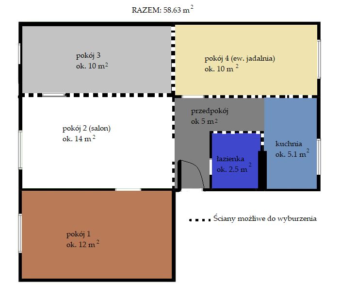 Mieszkanie 4-pokojowe Ostrowiec Świętokrzyski Centrum, ul. Iłżecka. Zdjęcie 17