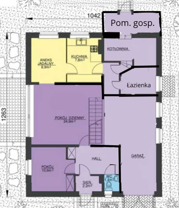 dom wolnostojący Rzeszów Budziwój, ul. Papieska. Zdjęcie 7