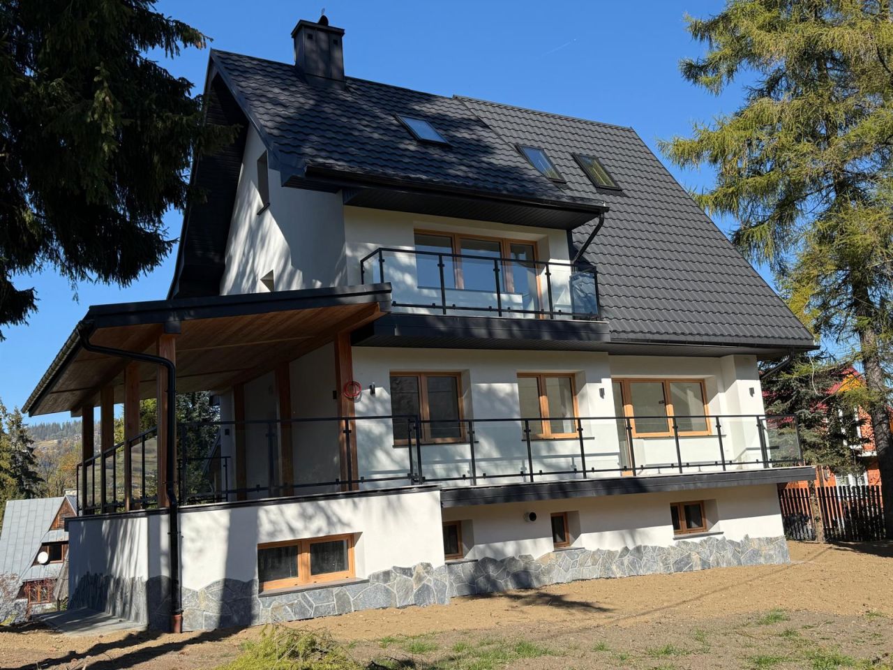 dom wolnostojący, 6 pokoi Zakopane Skibówki, ul. Droga do Walczaków. Zdjęcie 3