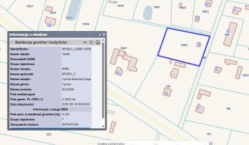 Działka rolno-budowlana Cyców-Kolonia Druga
