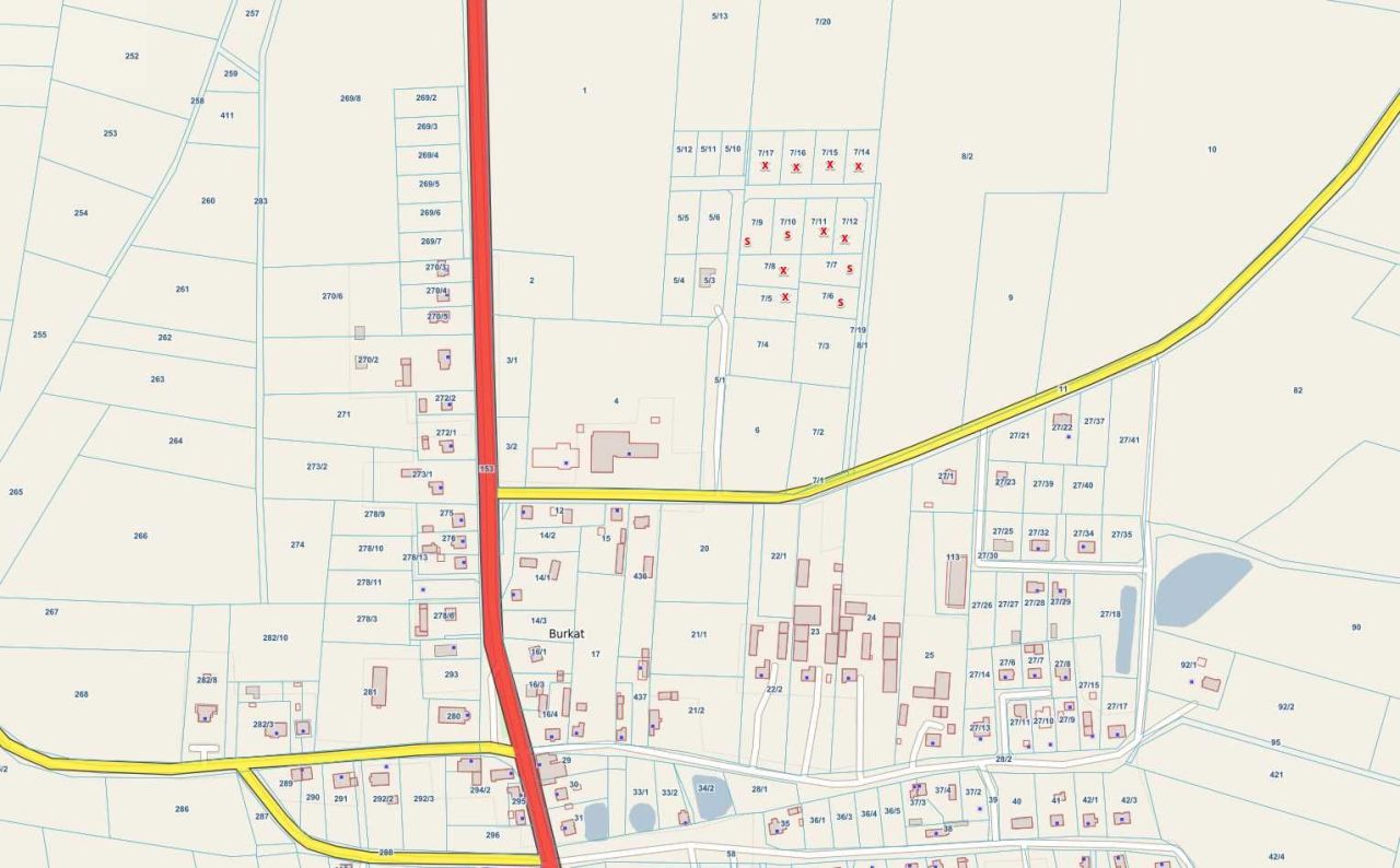 Działka budowlana Burkat. Zdjęcie 3