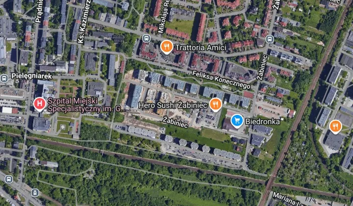 Mieszkanie 1-pokojowe Kraków Prądnik Biały, ul. Żabiniec