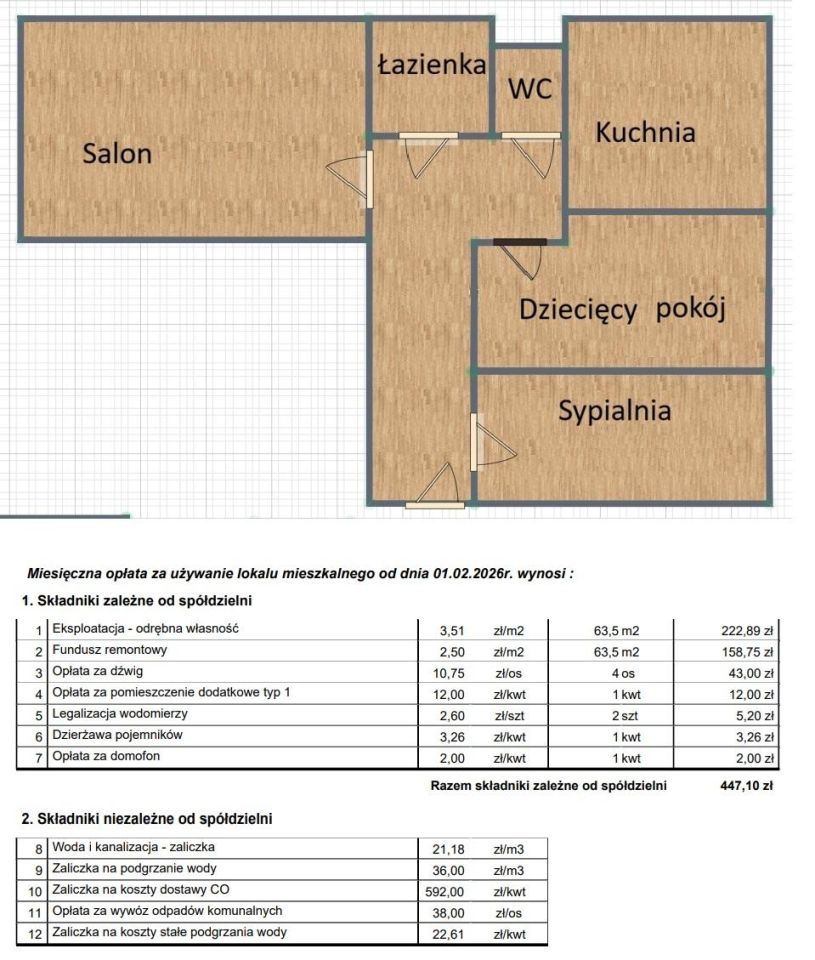 Mieszkanie 3-pokojowe Dąbrowa Górnicza Mydlice, ul. Legionów Polskich. Zdjęcie 9