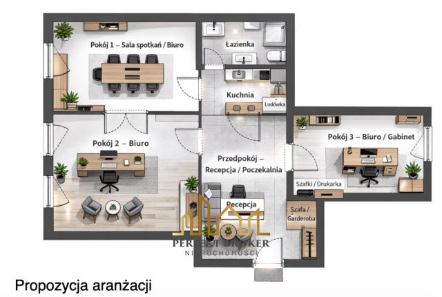 Mieszkanie 3-pokojowe Lublin Śródmieście, ul. 3 Maja. Zdjęcie 2