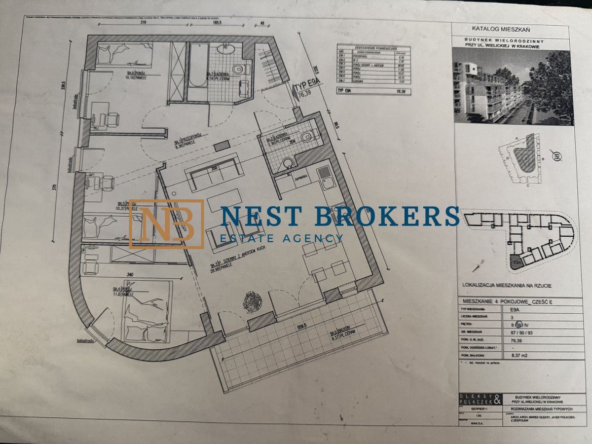 Mieszkanie 4-pokojowe Kraków Prokocim, ul. Górników. Zdjęcie 24