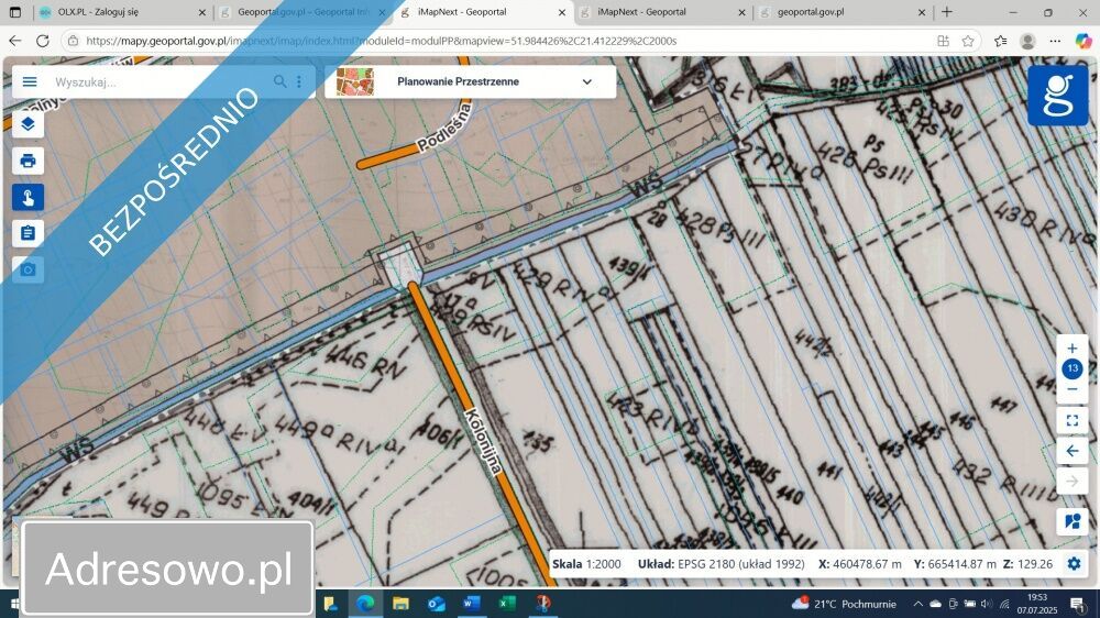 Działka rolna Osieck. Zdjęcie 2