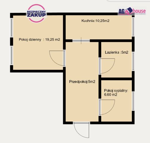 Mieszkanie 2-pokojowe Gdańsk, ul. Tadeusza Kościuszki. Zdjęcie 12