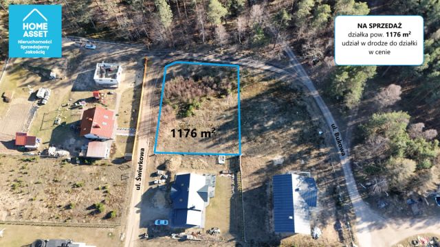 Działka budowlana Warszkowo, ul. Świerkowa. Zdjęcie 1