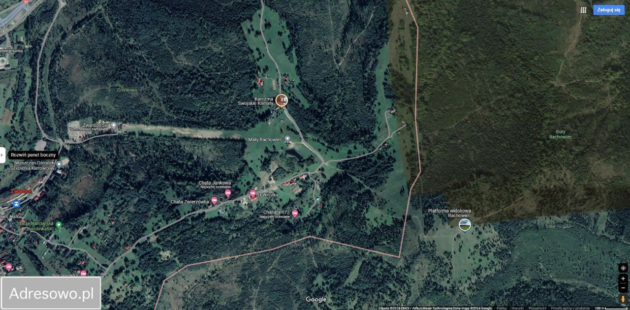 Działka inwestycyjna Zwardoń. Zdjęcie 2