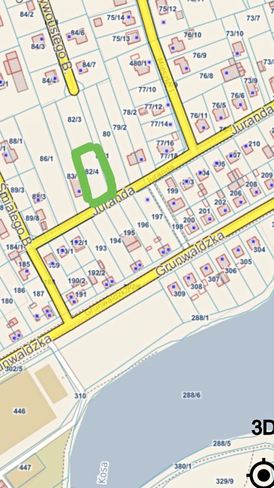 Działka budowlana Dębno, ul. Juranda. Zdjęcie 2