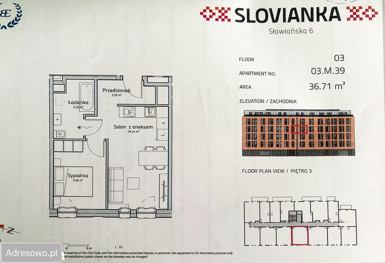 Mieszkanie 2-pokojowe Łódź Górna, ul. Słowiańska. Zdjęcie 2