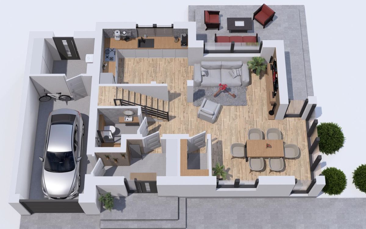 bliźniak, 5 pokoi Międzyborów, ul. Okrężna. Zdjęcie 10