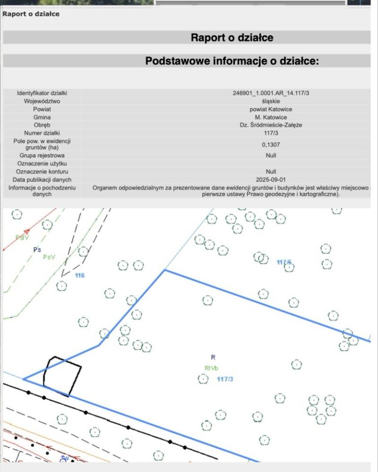 Działka budowlana Katowice Śródmieście, ul. Chorzowska. Zdjęcie 3