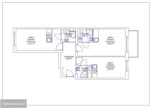 Mieszkanie 3-pokojowe Wrocław Stabłowice, ul. Łomnicka. Zdjęcie 3