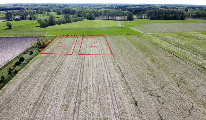 Działka rekreacyjna Jędrzejewo