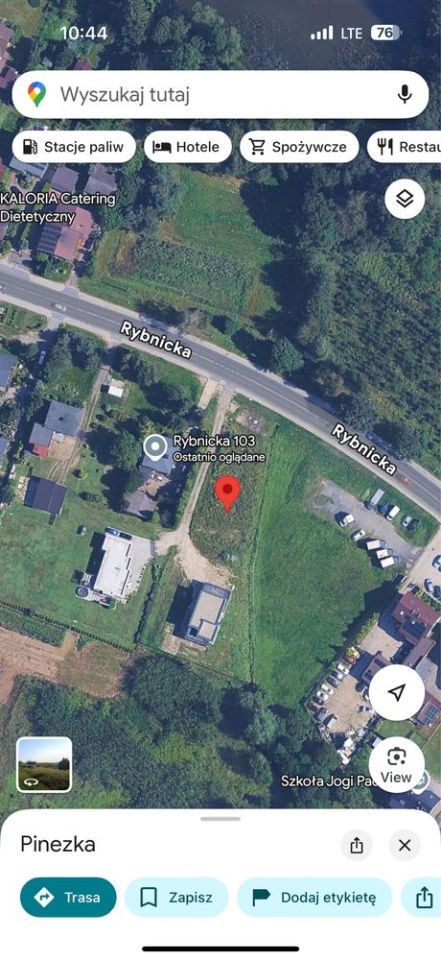 Działka budowlana Żory, ul. Rybnicka