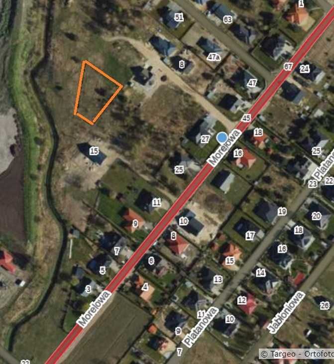 Działka budowlana Grudziądz Owczarki, ul. Morelowa. Zdjęcie 2