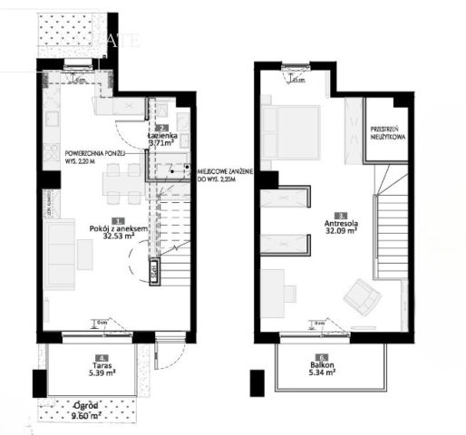 Mieszkanie 2-pokojowe Gdańsk Sobieszewo, ul. Turystyczna. Zdjęcie 14