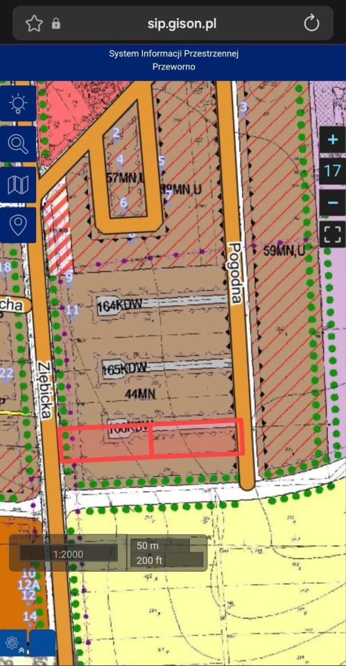 Działka budowlana Przeworno, ul. Ziębicka