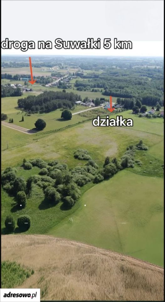 Działka budowlana Przebród. Zdjęcie 2