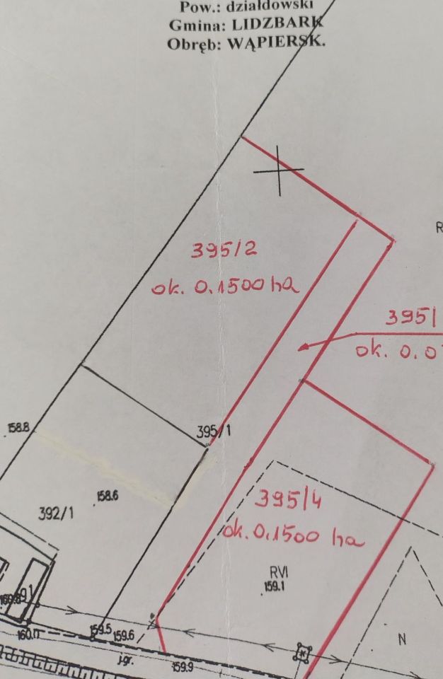 Działka budowlana Wąpiersk. Zdjęcie 2